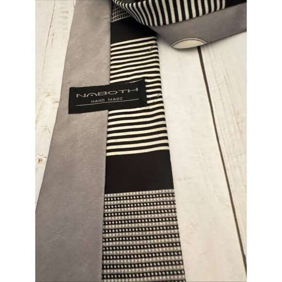 Mens Tie Bundle Lot Of 8 Silk Tom James Tommy Hilfiger NWT Ted Lapious Etc VGUC - Picture 9 of 11